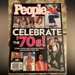 Celebrate the 70s! : Stars, Fads and Fashion Hardcover PEOPLE MAGAZINE